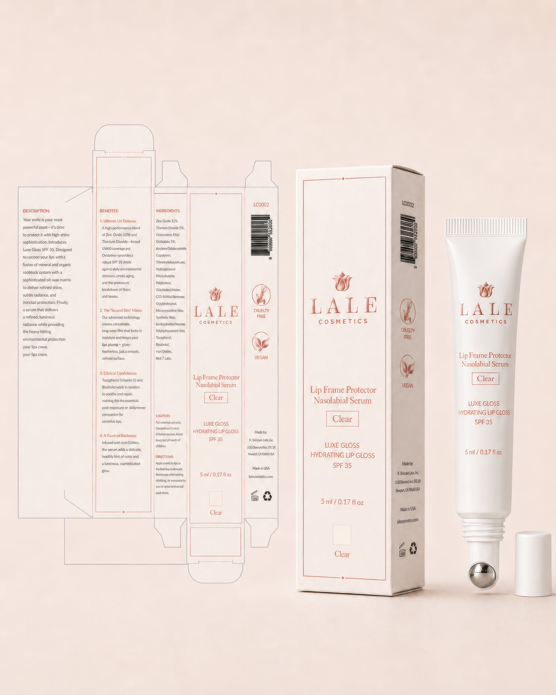 STEP 02 · LIPSTICK SPF 35